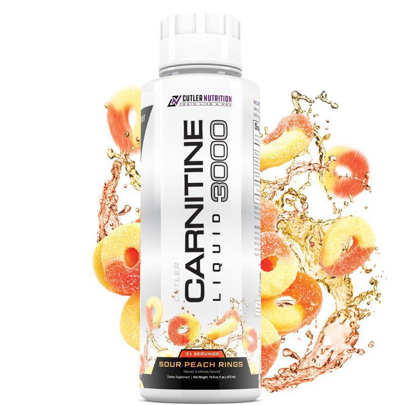 L-Carnitine Liquid - Кислые жевательные конфеты-червячки, 16 жидких унций