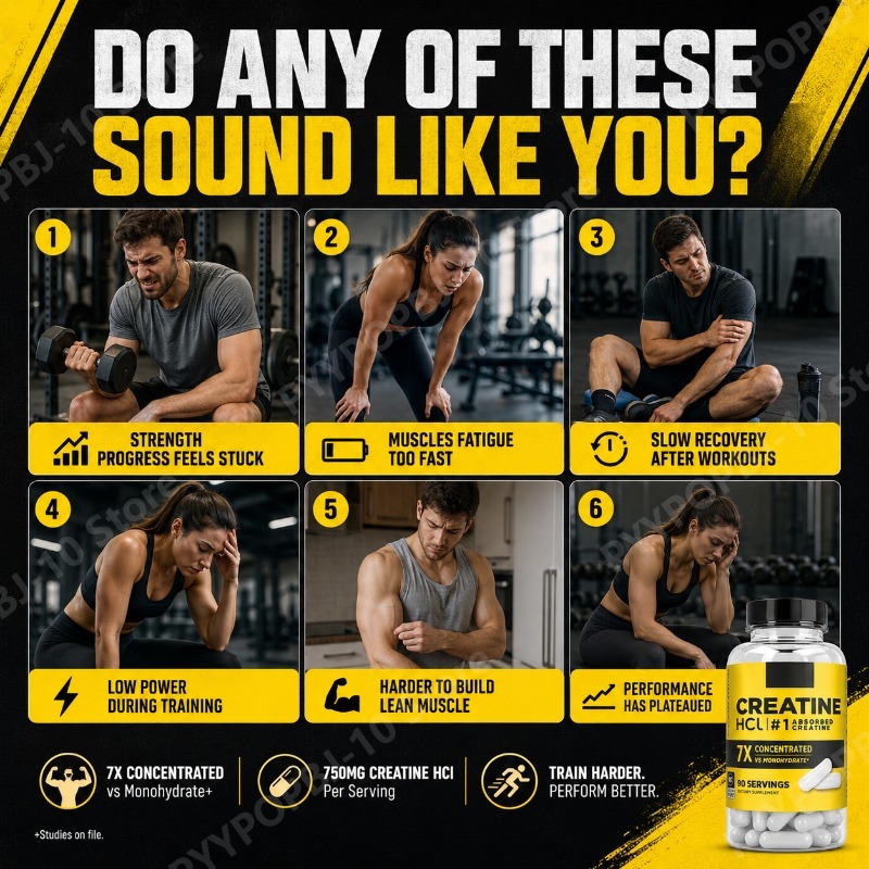 Креатин HCl 750 мг, 90 капсул, – обзор и цена Nutrition Fitness Supplements