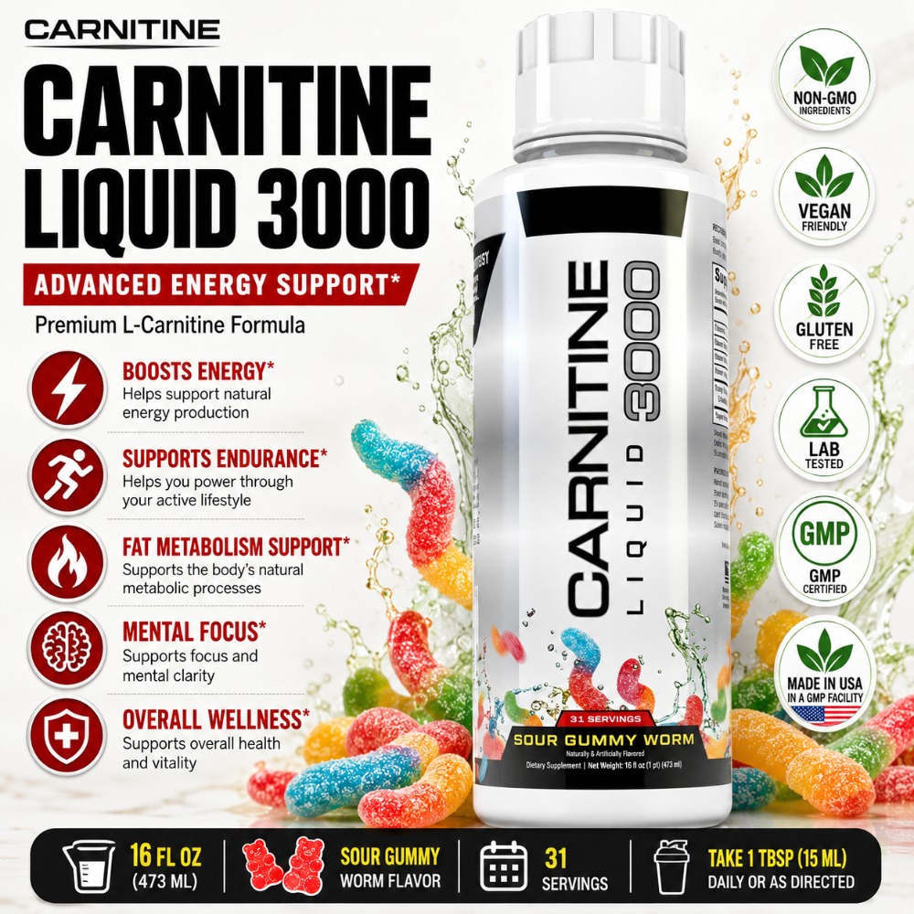 L-карнитин жидкий 3000 мг, кис – обзор и цена L-Carnitine Liquid